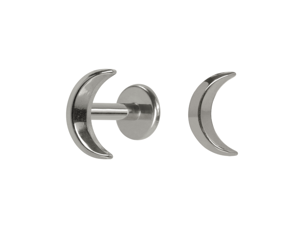 LABRET TITÃNIO R/I LUA