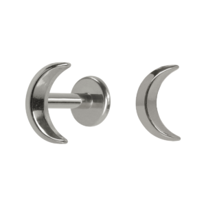 LABRET TITÃNIO R/I LUA