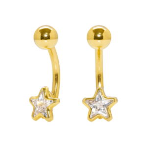 BANANA BELL ESTRELA P - UP106 (BANHADO A OURO)