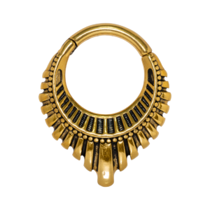 PÊNDULO AÇO PVD GOLD MAGNÉTICO - 4MM