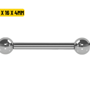 MICRO RETO TITÂNIO NATURAL R/INTERNA 1.6 X 16 X 4MM