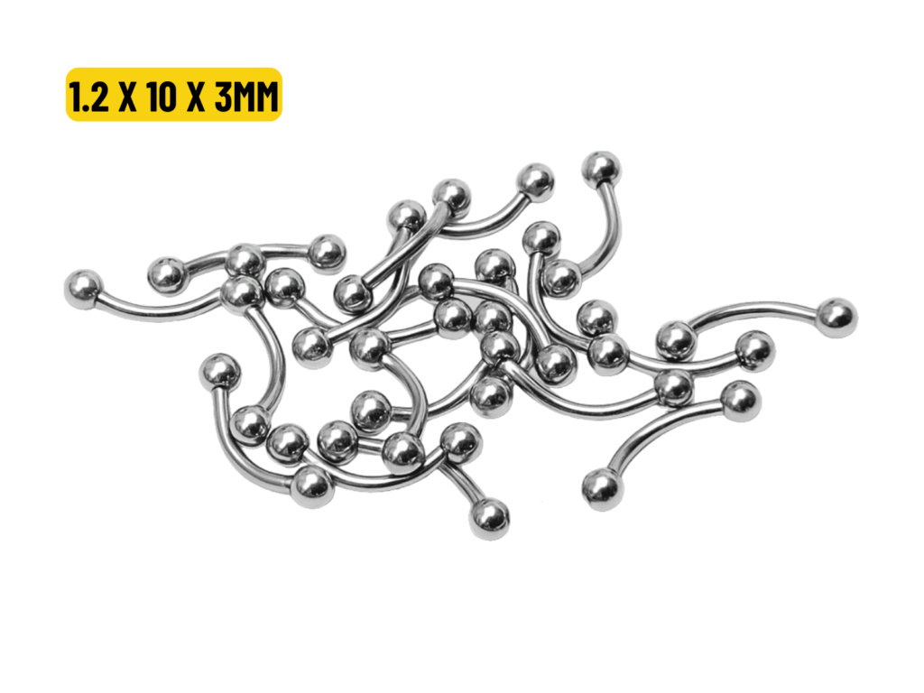 MICRO CURVO AÇO 1.2 X 10 X 3MM