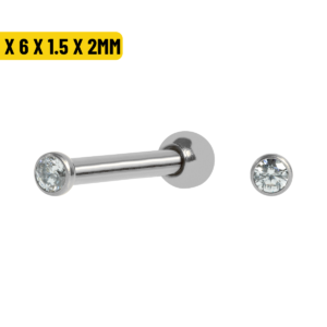 MICRO RETO AÇO AUSTRALIANO - 1.0 X 6 X 1.5 X 2MM