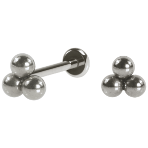 LABRET TITÂNIO R/INTERNA TRINITY