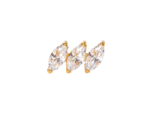 TOPO TITÂNIO PVD 0.9 (1.2MM) – CLUSTER C/ ZIRCÔNIA