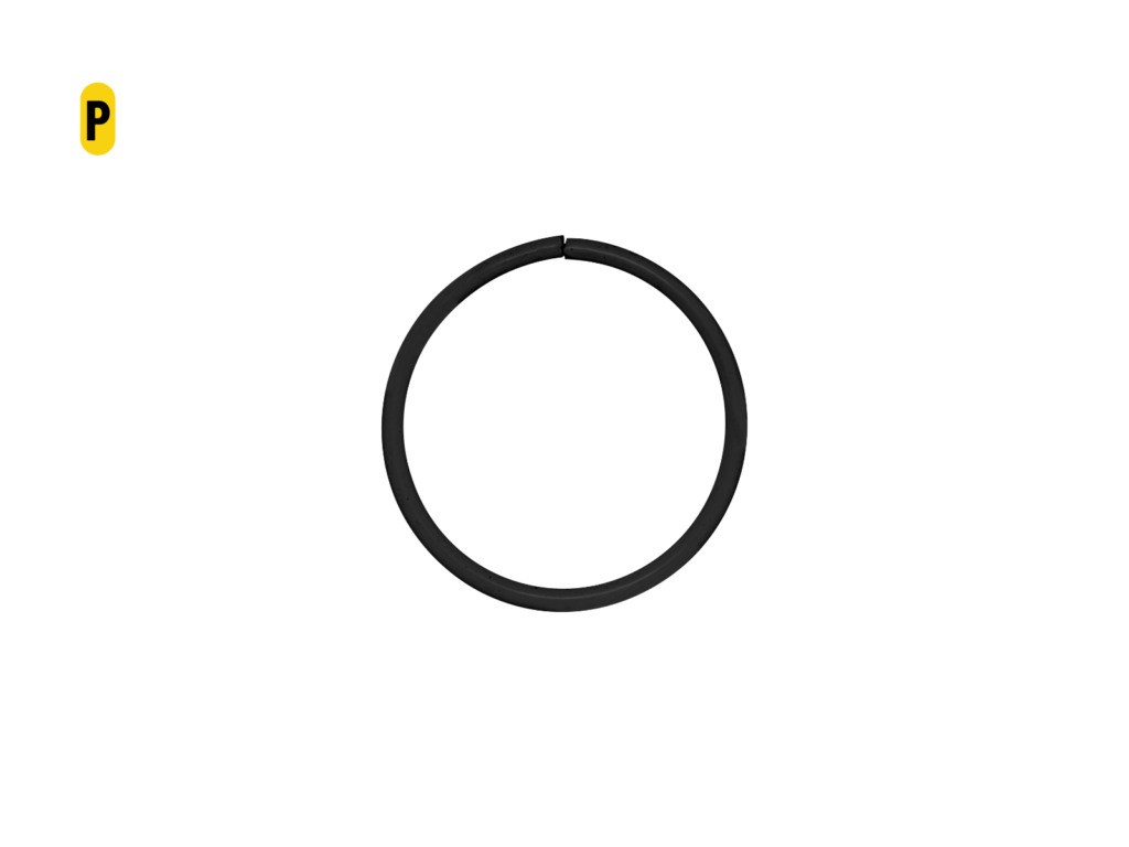 NOSTRIL ARGOLA BLACK - P