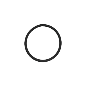 NOSTRIL ARGOLA BLACK - P