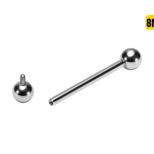 MICRO RETO TITÂNIO NATURAL R/INTERNA 1.2 X 8 X 3MM