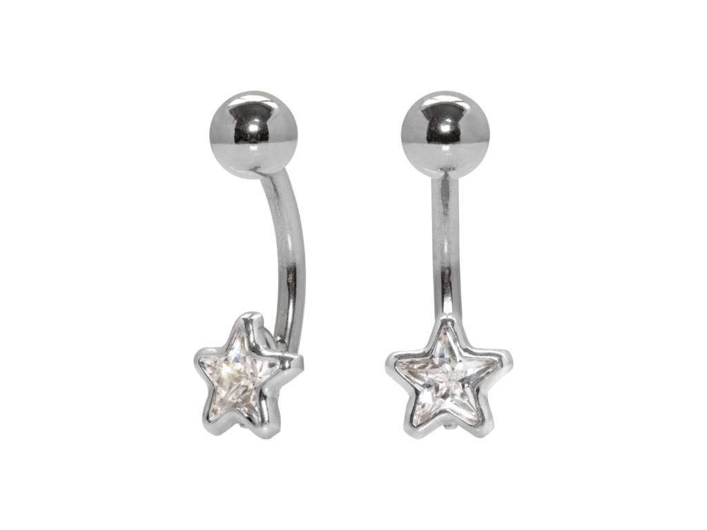 BANANA BELL ESTRELA P - UP106 (PRATA/ AÇO)