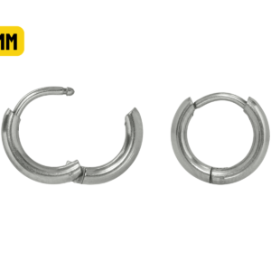 ARGOLA CLICKER AÇO LISA 8MM - UNIDADE