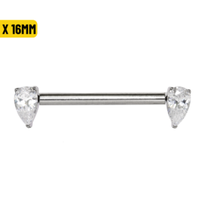 MAMILO TITÂNIO PUSH PIN GOTA - 1.6 X 16MM
