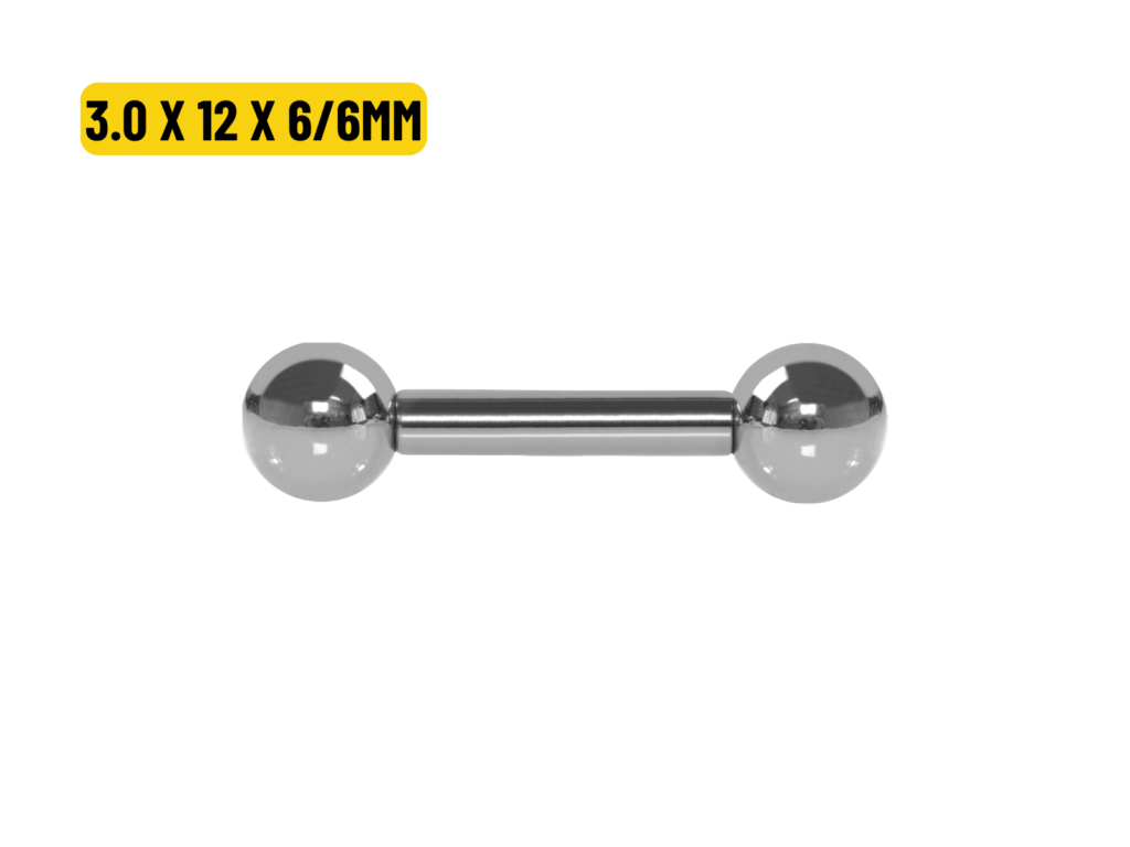 MICRO RETO TITÂNIO NATURAL R/INTERNA - 3.0 X 12 X 6/6MM