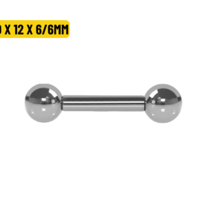 MICRO RETO TITÂNIO NATURAL R/INTERNA - 3.0 X 12 X 6/6MM