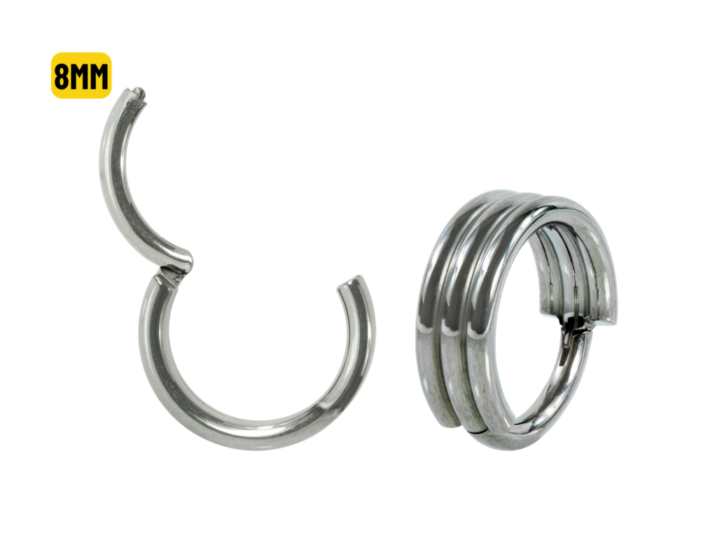 SEGMENTO CLICKER TITÂNIO 3 FASES - 8MM