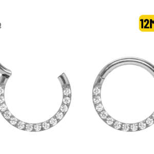 SEGMENTO CLICKER AÇO FRONTAL CRAVEJADA - 1.2 X 12MM