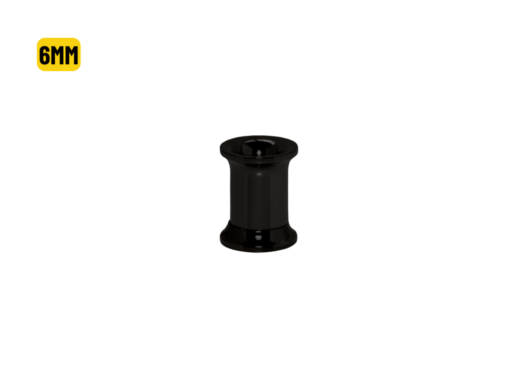 ALARGADOR R/INTERNA PVD BLACK - 6 MM