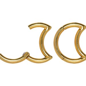 LUA CLICKER TITÂNIO PVD GOLD