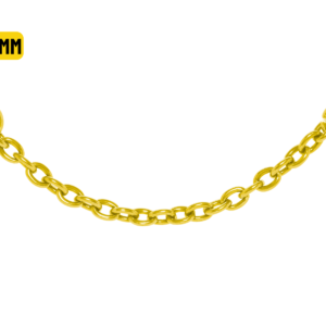 CORRENTE AVULSA TITÂNIO PVD GOLD - 34MM