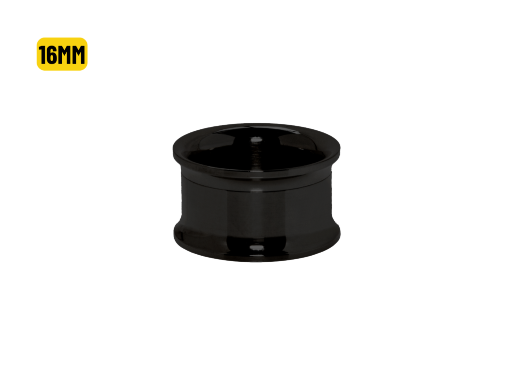 ALARGADOR R/INTERNA PVD BLACK - 16MM