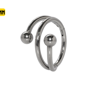 SEGMENTO CLICKER TITÂNIO TWISTER - 10MM
