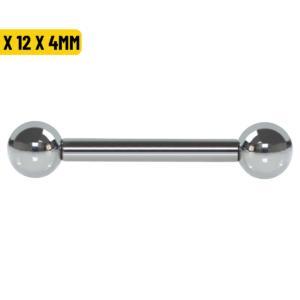 MICRO RETO AÇO - 1.6 X 12 X 4MM