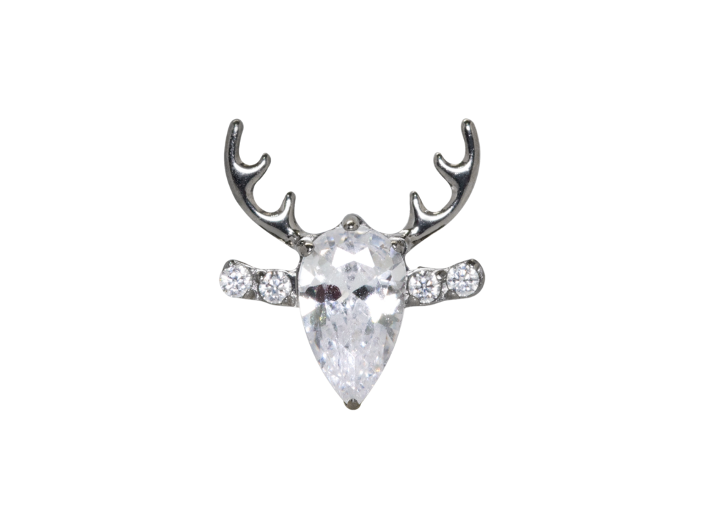 TOPO TITÂNIO 0.9 (1.2MM) - CERVO C/ ZIRCÔNIA