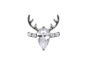 TOPO TITÂNIO 0.9 (1.2MM) – CERVO C/ ZIRCÔNIA