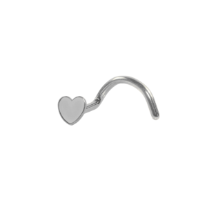 NOSTRIL TITÂNIO CORAÇÃO - 0.8MM