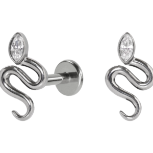 LABRET TITÂNIO R/I COBRA MENOR MOD2