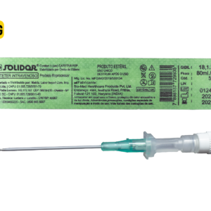 CATETER INTRAVENOSO SOLIDOR - UNIDADE (18G)