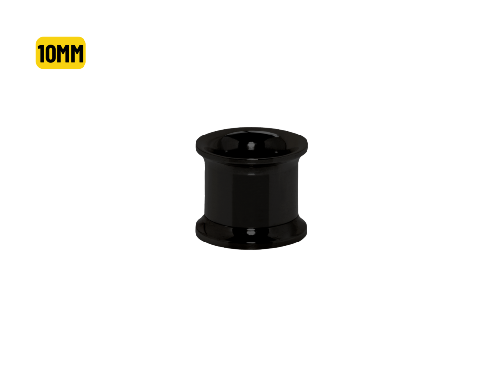 ALARGADOR R/INTERNA PVD BLACK - 10 MM