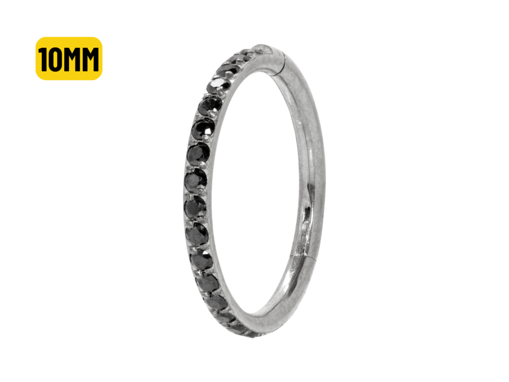SEGMENTO CLICKER AÇO C/ ZIRCÔNIA BLACK - 1.2 X 10MM