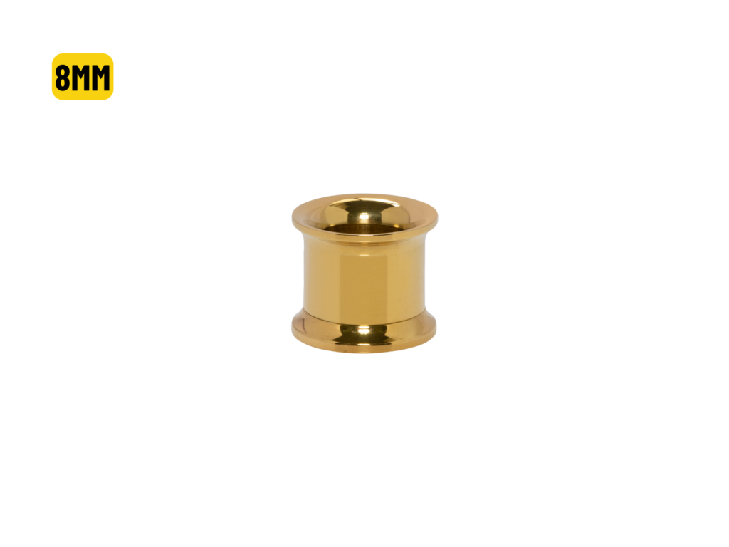 ALARGADOR R/INTERNA PVD GOLD - 8MM
