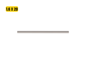 HASTE RETA TITÂNIO R/I – 1.6 X 20MM