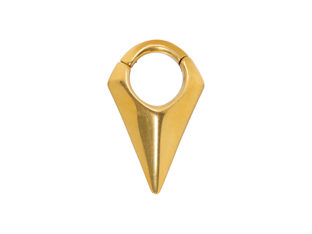 PÊNDULO LOSANGO PVD GOLD MAGNÉTICO - 4MM