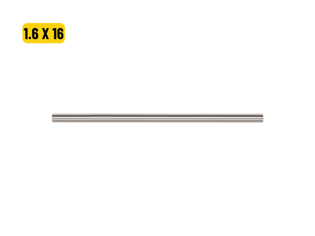 HASTE RETA TITÂNIO R/I - 1.6 X 16MM