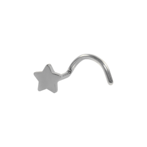 NOSTRIL TITÂNIO ESTRELA - 0.8MM