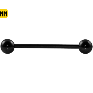 BARBELL TITÂNIO PVD BLACK 1.6 X 20 X 5MM
