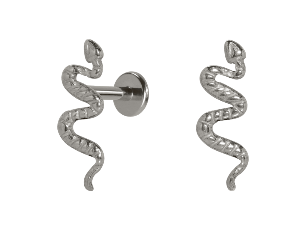 LABRET TITÂNIO R/I COBRA MENOR