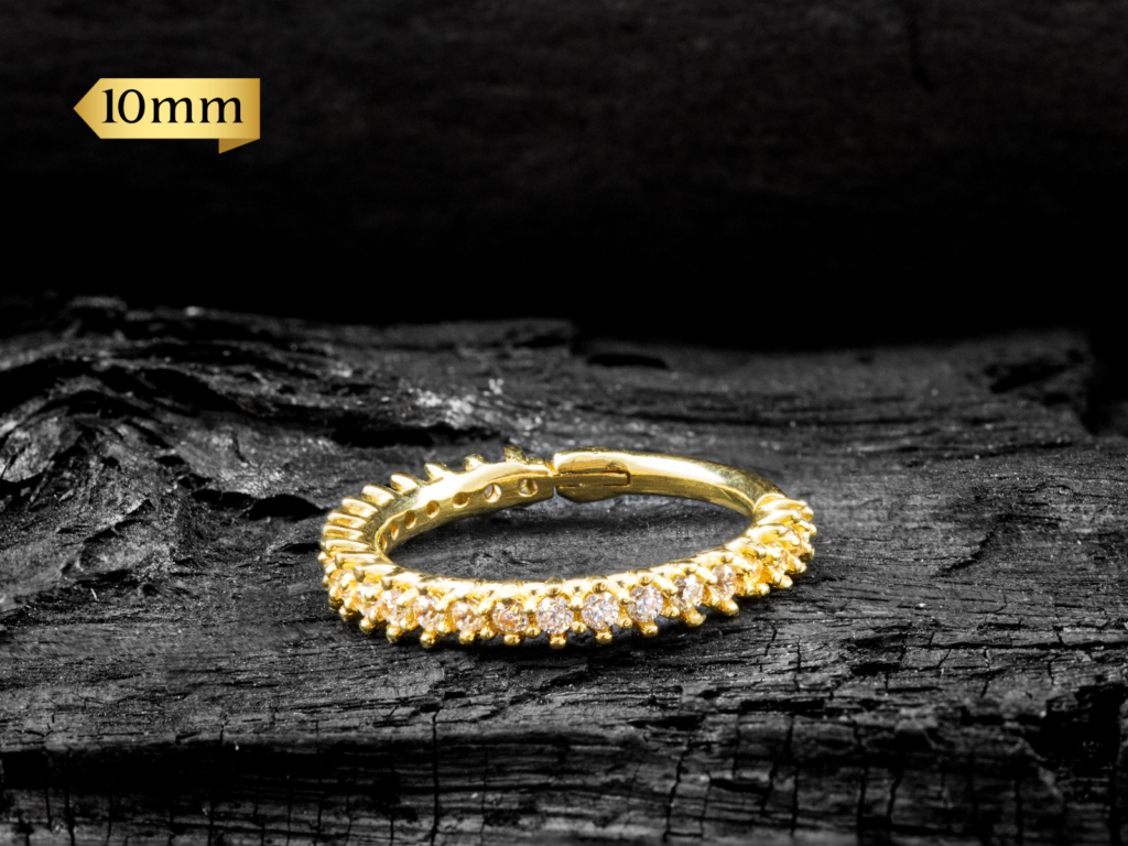SEGMENTO CRAVEJADO OURO 18K - AAO6