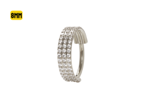 SEGMENTO CLICKER AÇO C/ ZIRCÔNIA TRIPLA – 8MM