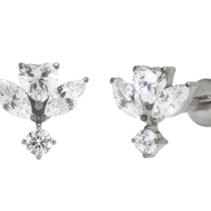 LABRET TITÂNIO R/I ANJINHO DE NEVE