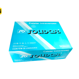 CATETER INTRAVENOSO SOLIDOR - CAIXA C/50 UN (14G)