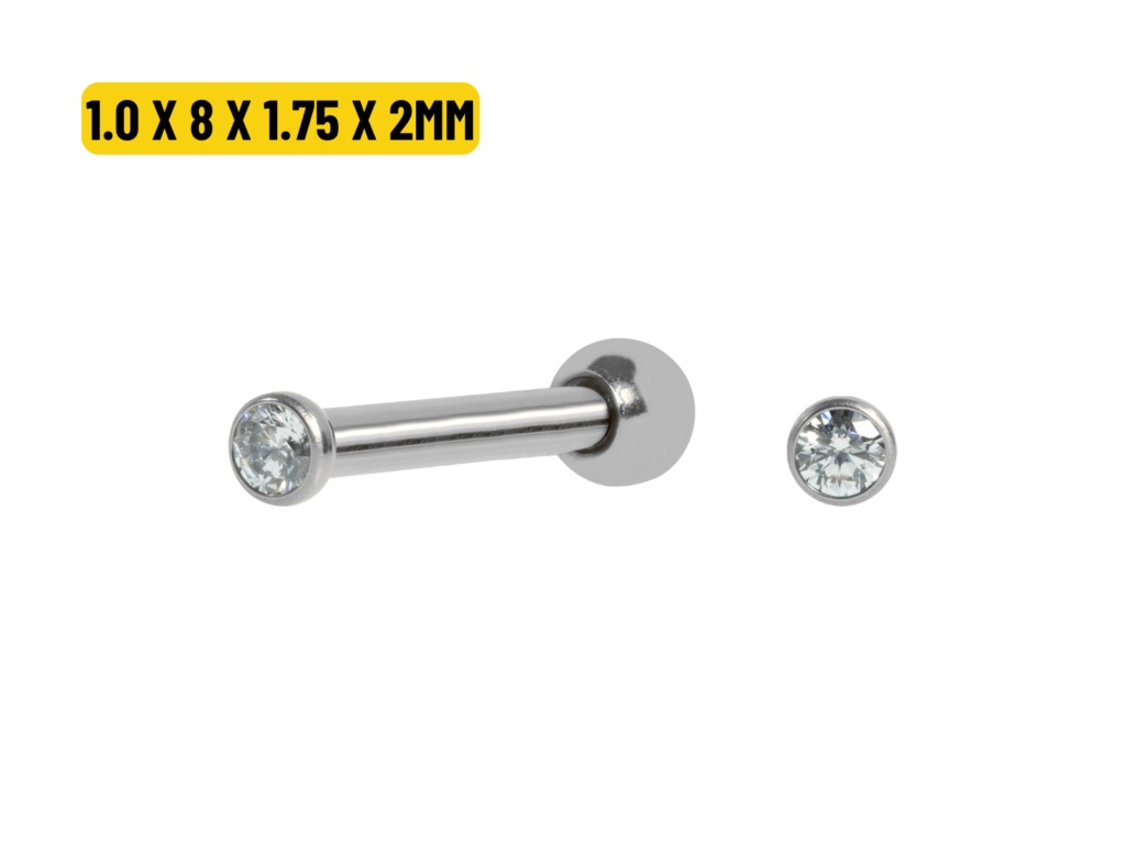 MICRO RETO AÇO AUSTRALIANO - 1.0 X 8 X 1.75 X 2MM