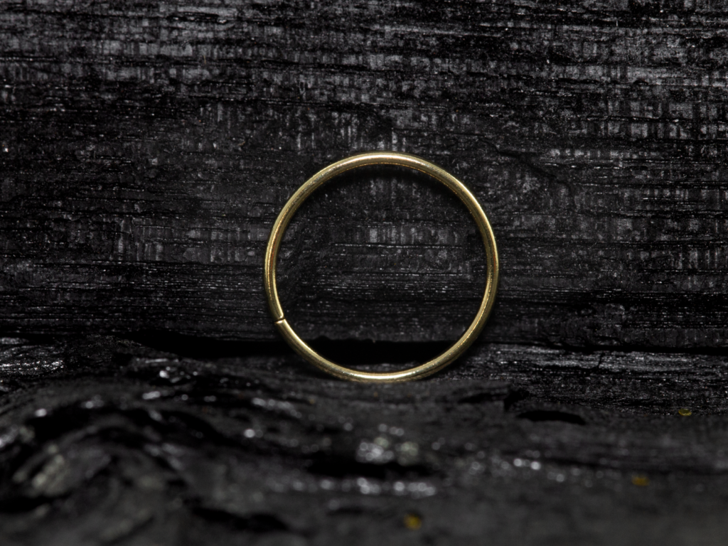 NOSTRIL ARGOLA OURO 18K - AMARELO - AO72