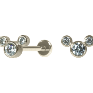 LABRET AÇO R/I MICKEY