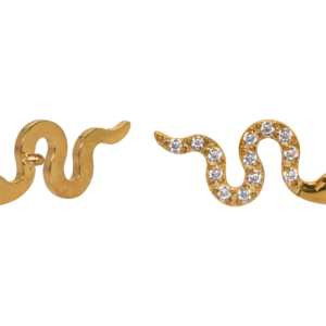 TOPO TITÂNIO PVD 0.9 (1.2MM) - COBRA CRAVEJADA