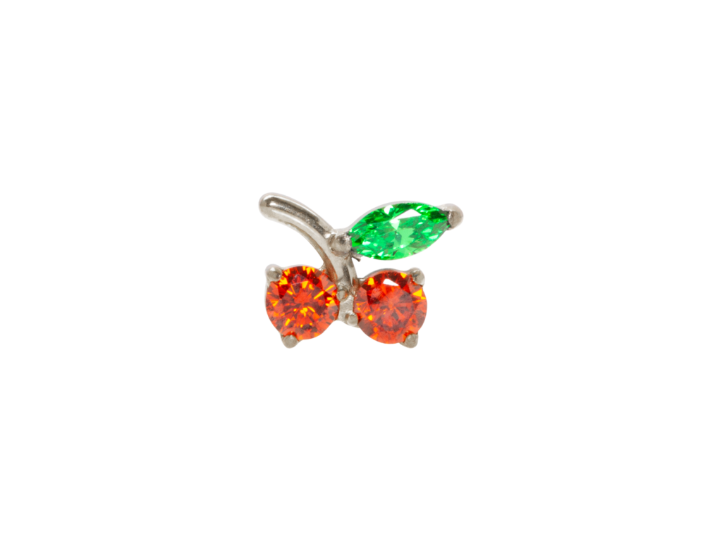 TOPO TITÂNIO 0.9 (1.2MM) - CEREJA