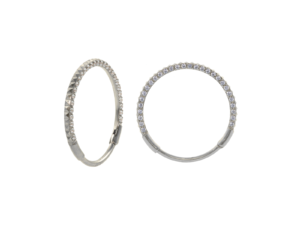 SEGMENTO CLICKER TITÂNIO DUPLA TRABALHADA/ PEDRA – 8MM