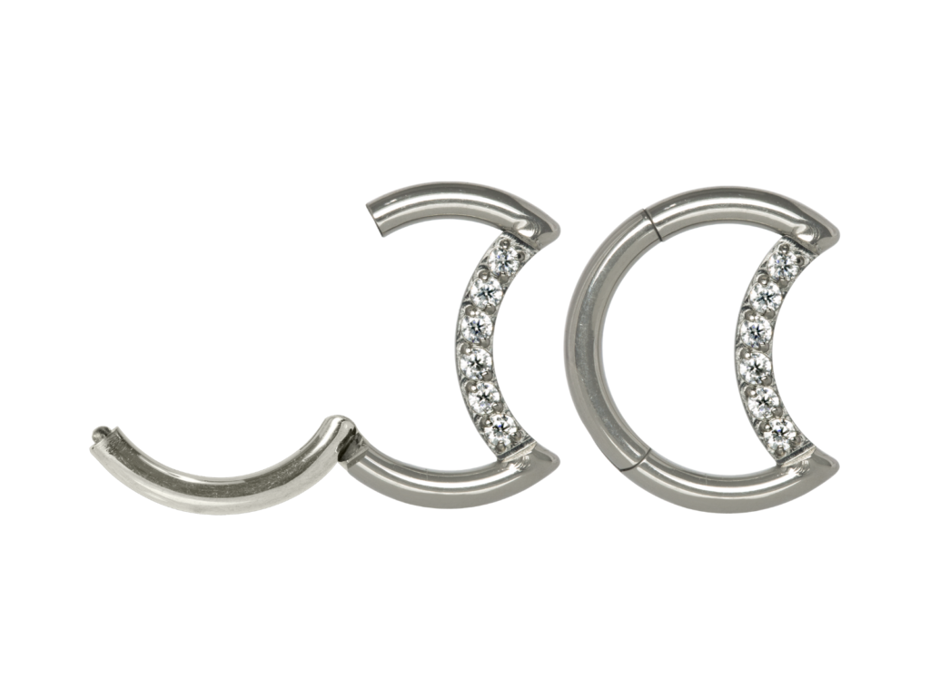 LUA CLICKER TITÂNIO CRAVEJADA